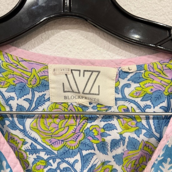 SZ Blockprints Midi Dress Women’s Size Large *Flawed* - Picture 2 of 5